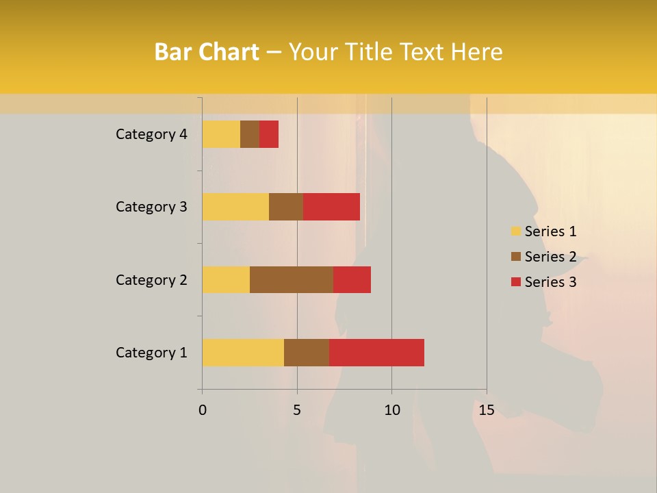 Woman Dancing Samba In Dark Red Room PowerPoint Template