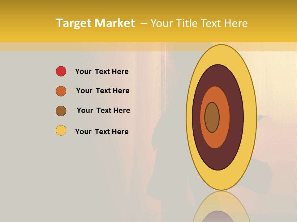 Woman Dancing Samba In Dark Red Room PowerPoint Template