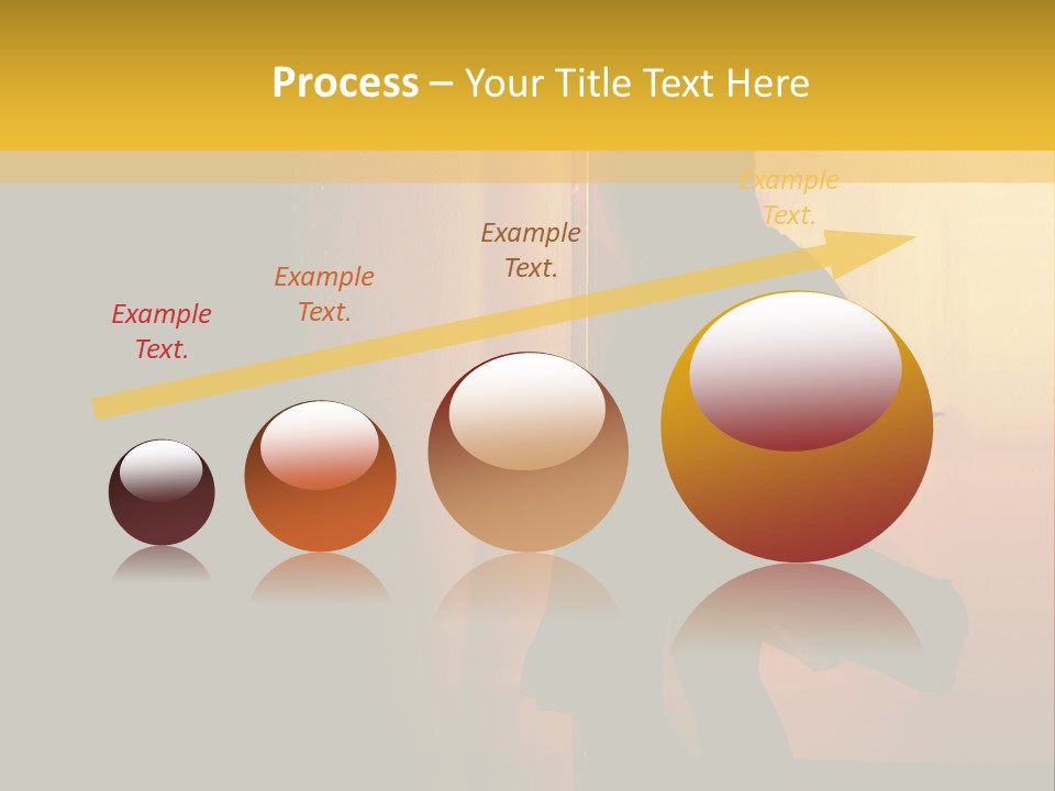 Woman Dancing Samba In Dark Red Room PowerPoint Template