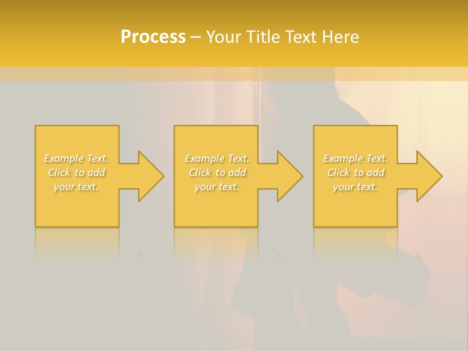 Woman Dancing Samba In Dark Red Room PowerPoint Template