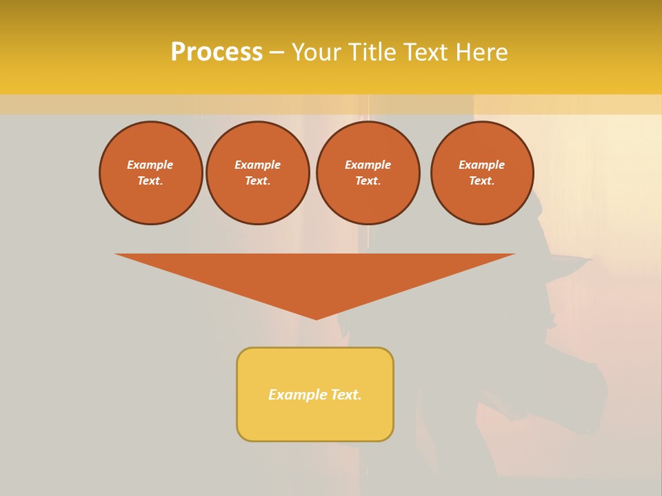 Woman Dancing Samba In Dark Red Room PowerPoint Template