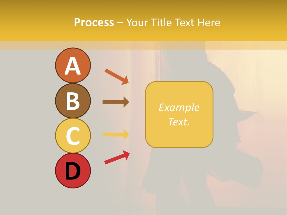 Woman Dancing Samba In Dark Red Room PowerPoint Template