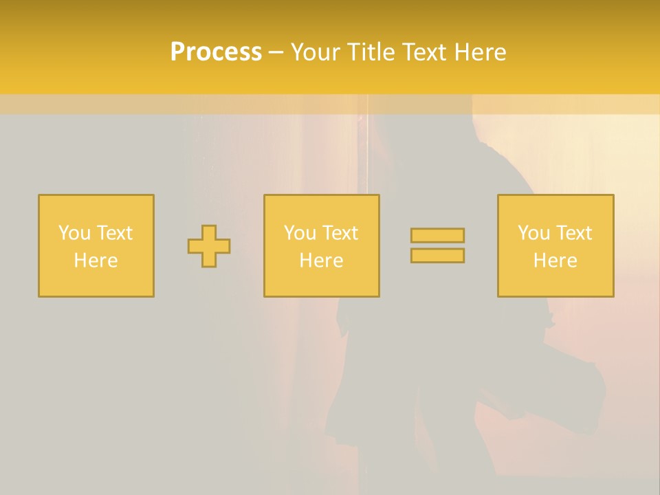 Woman Dancing Samba In Dark Red Room PowerPoint Template