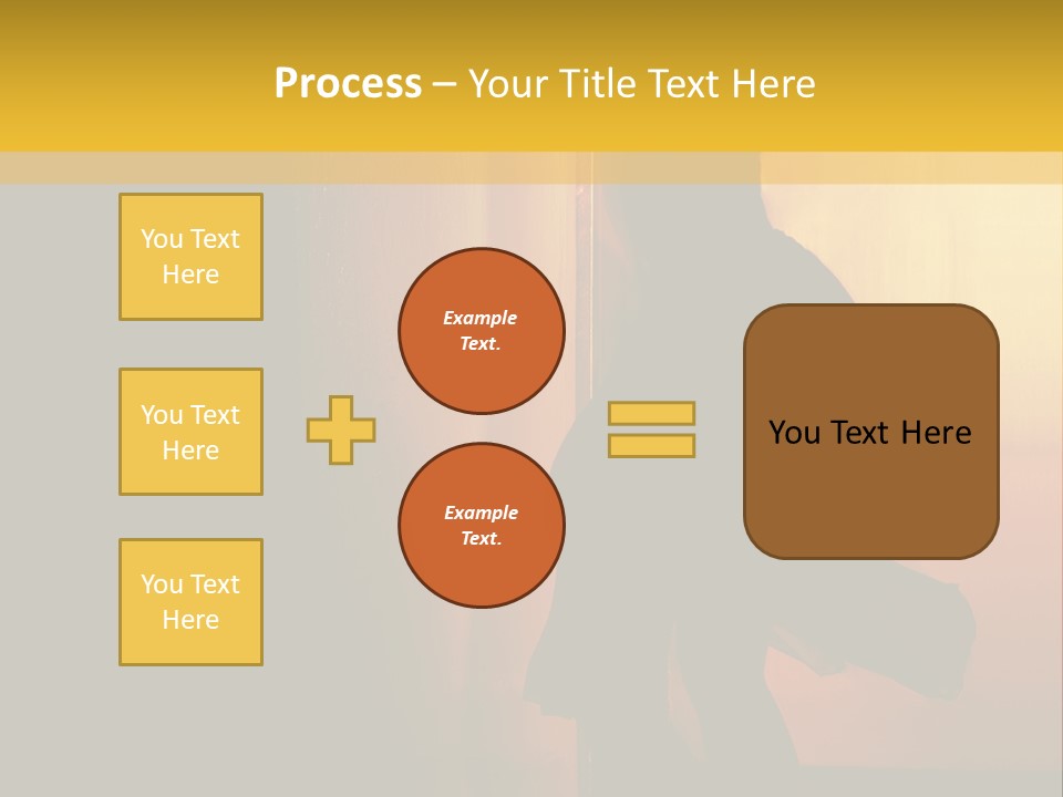 Woman Dancing Samba In Dark Red Room PowerPoint Template
