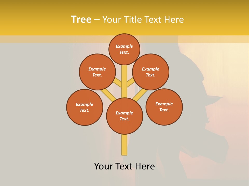 Woman Dancing Samba In Dark Red Room PowerPoint Template