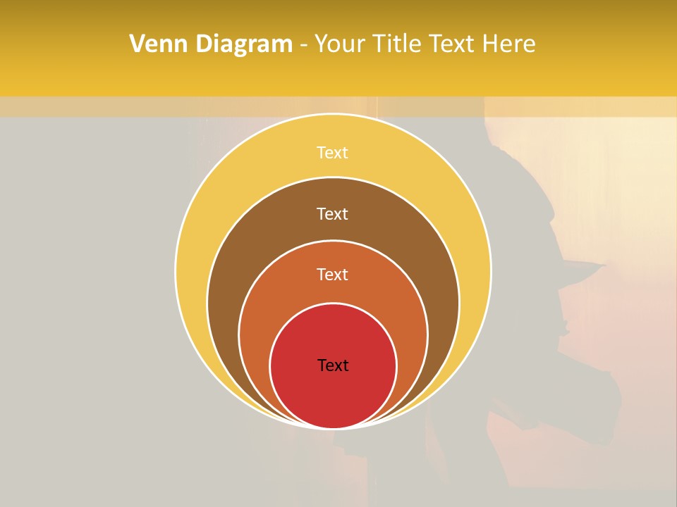 Woman Dancing Samba In Dark Red Room PowerPoint Template