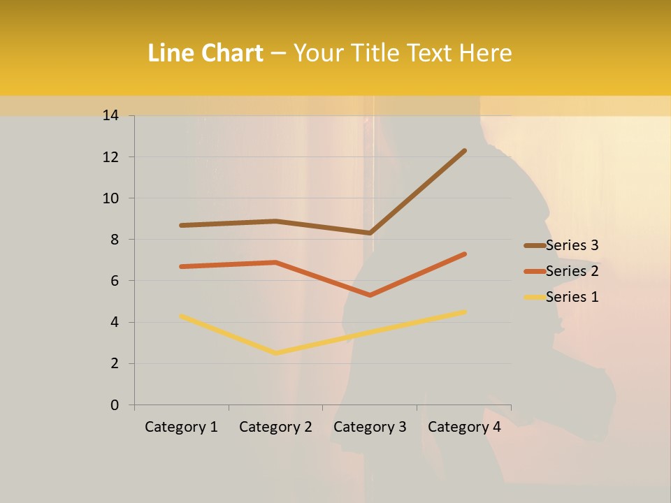 Woman Dancing Samba In Dark Red Room PowerPoint Template
