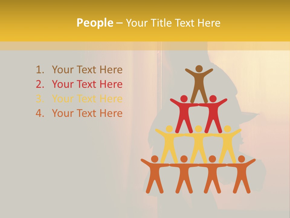 Woman Dancing Samba In Dark Red Room PowerPoint Template