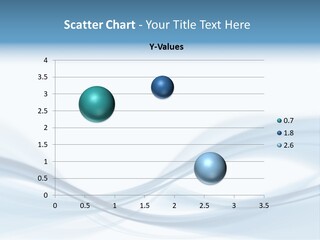 Blue Abstract Composition PowerPoint Template