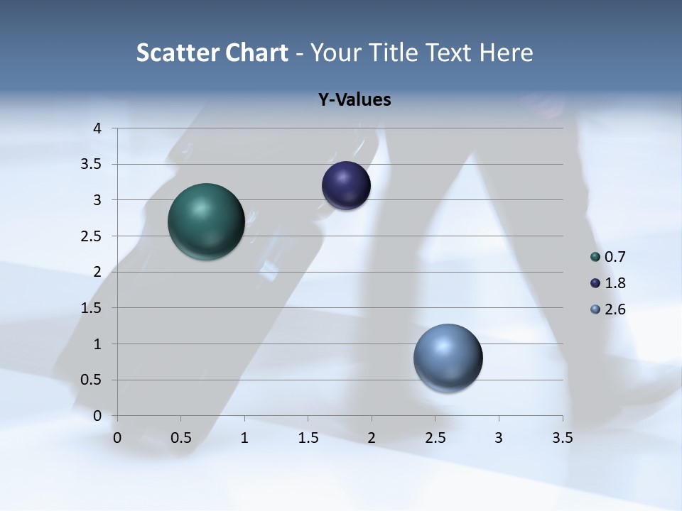 Man Rushing Through An Airport Terminal PowerPoint Template