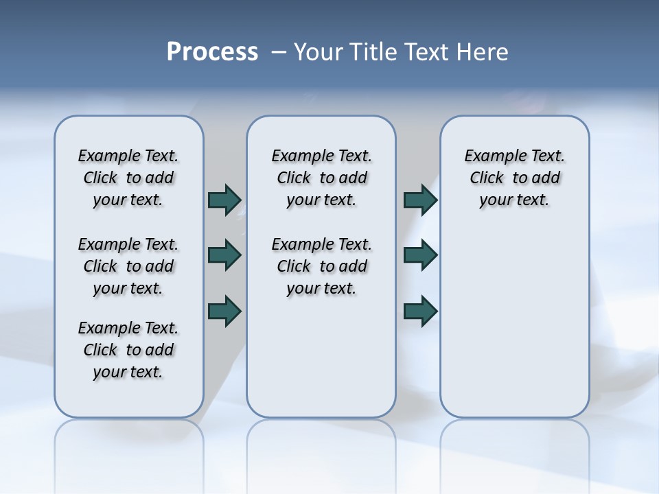 Man Rushing Through An Airport Terminal PowerPoint Template