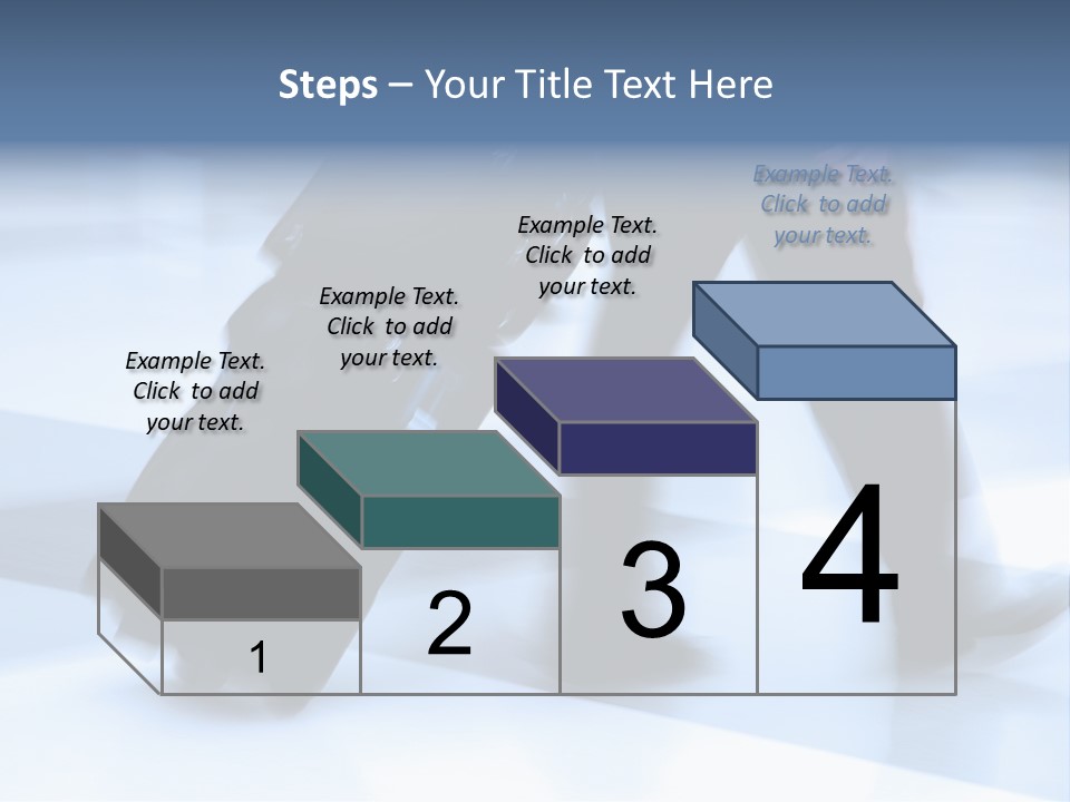 Man Rushing Through An Airport Terminal PowerPoint Template