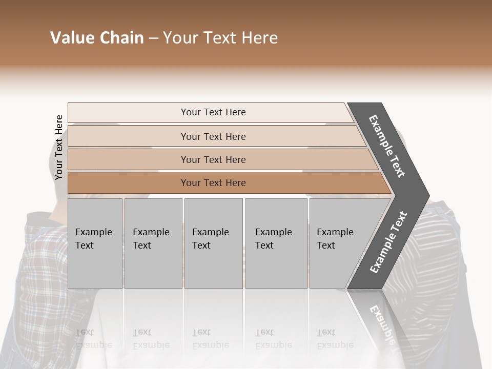 Two Brothers Playing Chess PowerPoint Template
