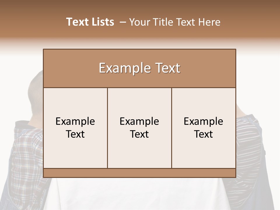 Two Brothers Playing Chess PowerPoint Template