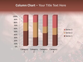 Senior Or Grandmother's Hands Crocheting PowerPoint Template