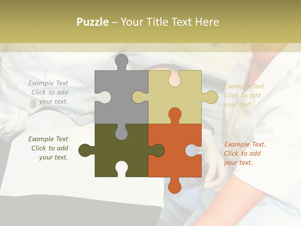 Food Cans For Charity Close Up Shot PowerPoint Template