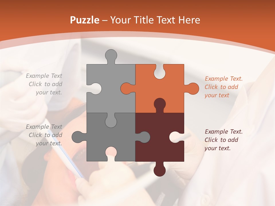 Interior Detail Of Crown Molding On Beams PowerPoint Template