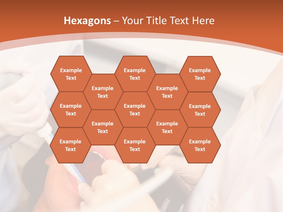 Interior Detail Of Crown Molding On Beams PowerPoint Template