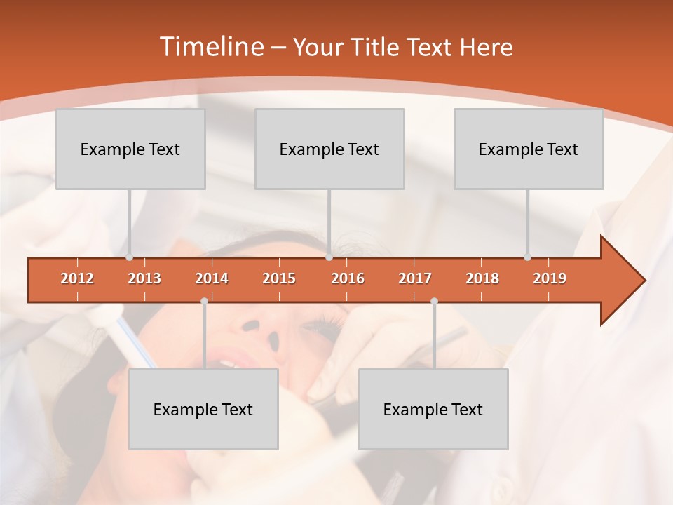 Interior Detail Of Crown Molding On Beams PowerPoint Template