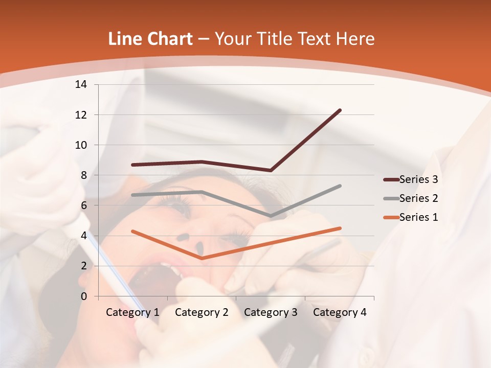 Interior Detail Of Crown Molding On Beams PowerPoint Template