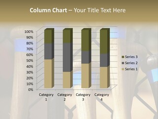 Baseball Bats Leaning Against A Batting Cage Fence. PowerPoint Template