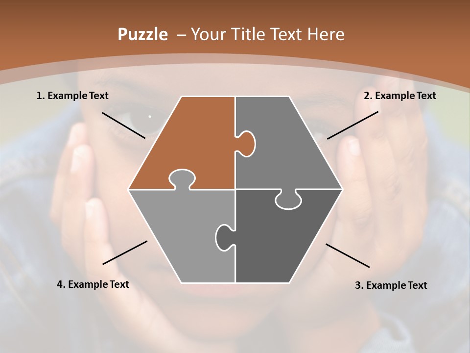 Boy Wondering PowerPoint Template