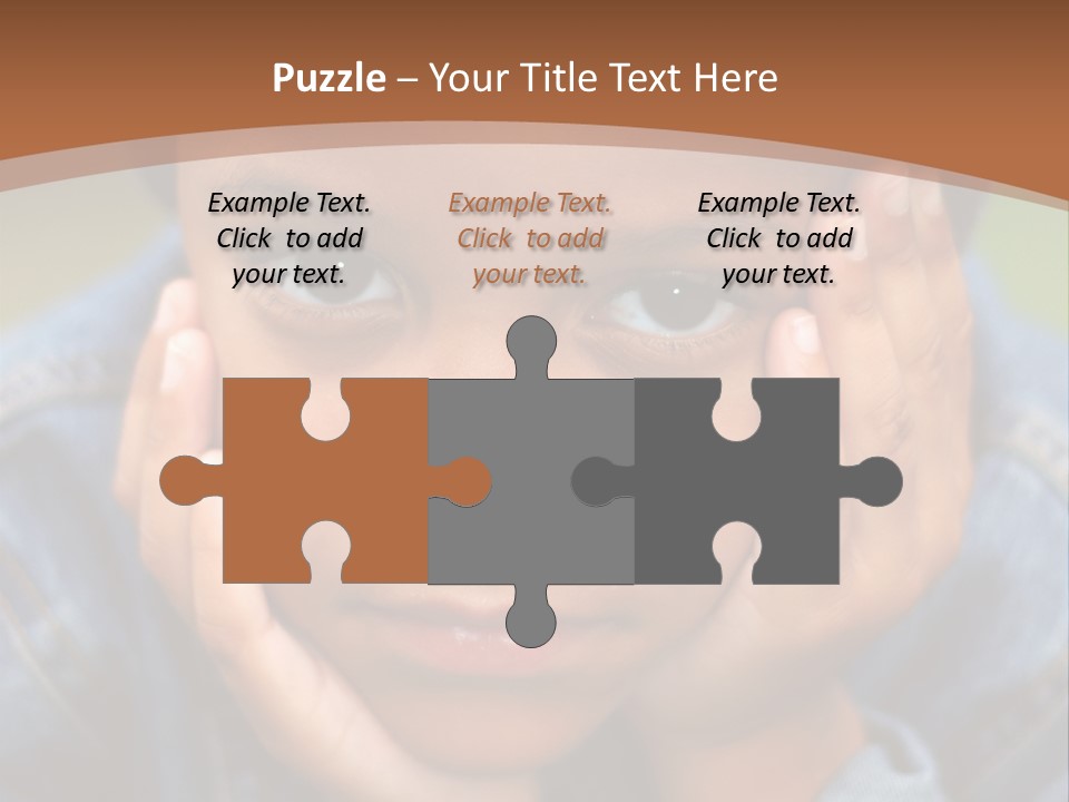 Boy Wondering PowerPoint Template