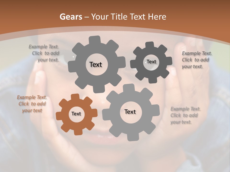 Boy Wondering PowerPoint Template