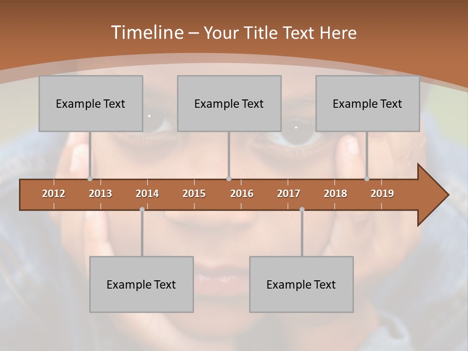Boy Wondering PowerPoint Template