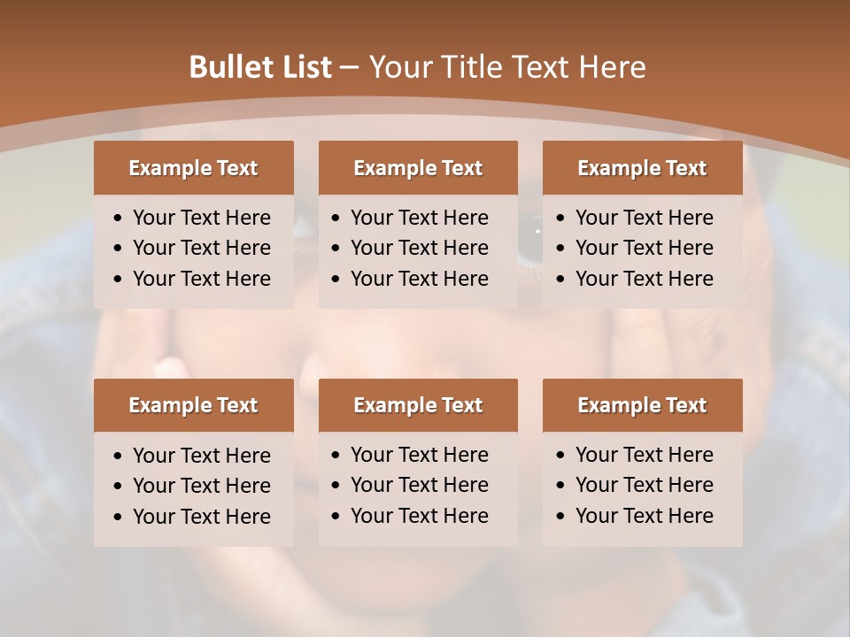 Boy Wondering PowerPoint Template