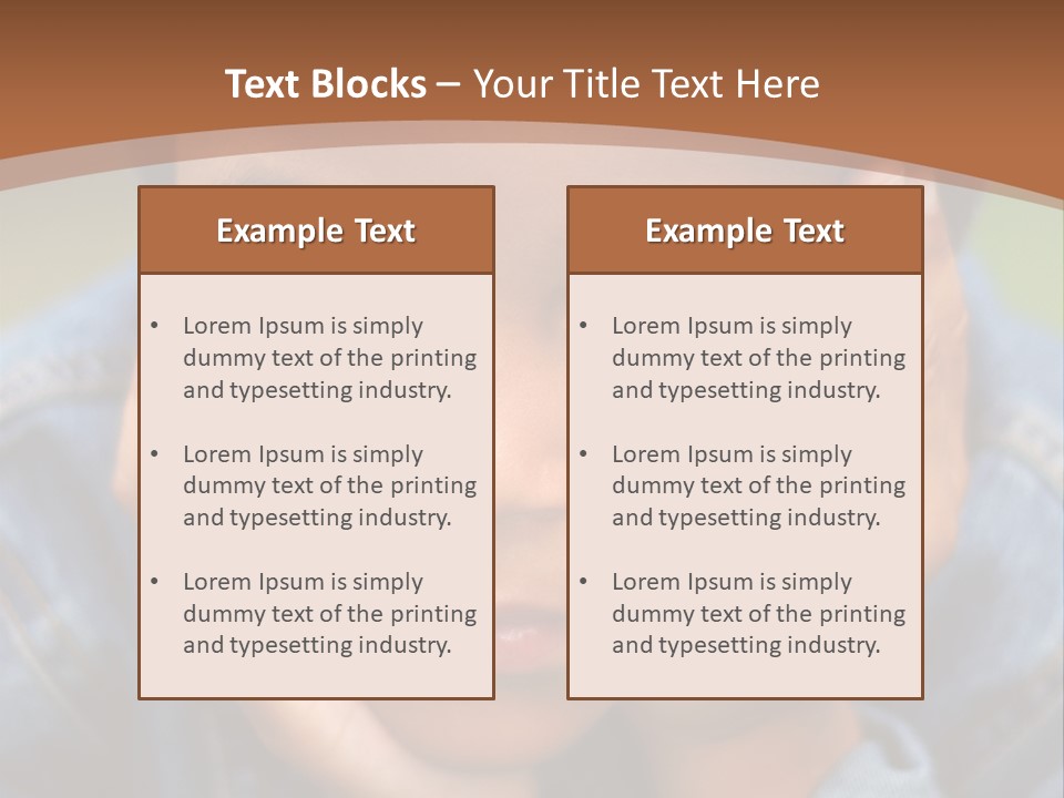 Boy Wondering PowerPoint Template