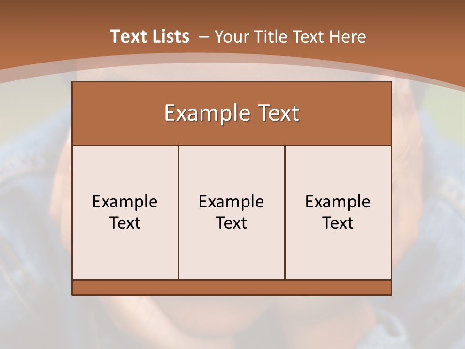 Boy Wondering PowerPoint Template