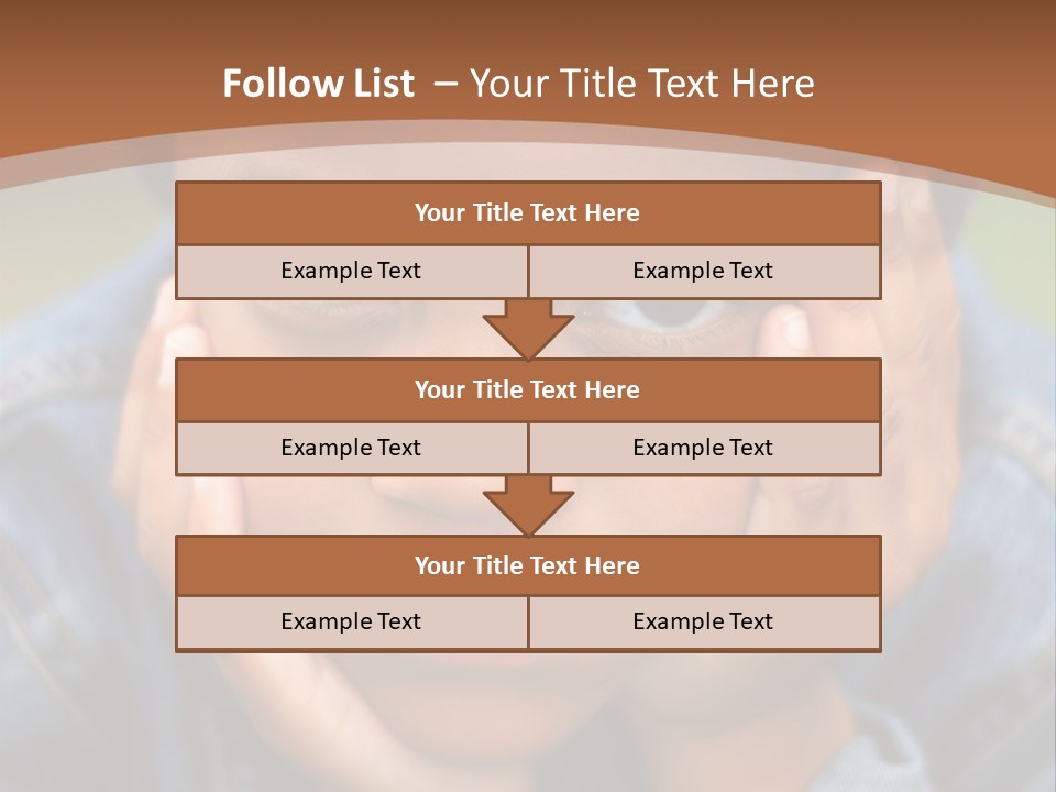 Boy Wondering PowerPoint Template