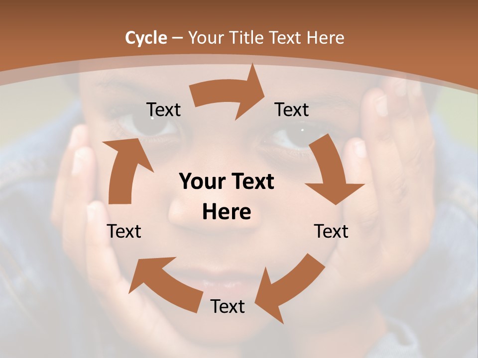 Boy Wondering PowerPoint Template