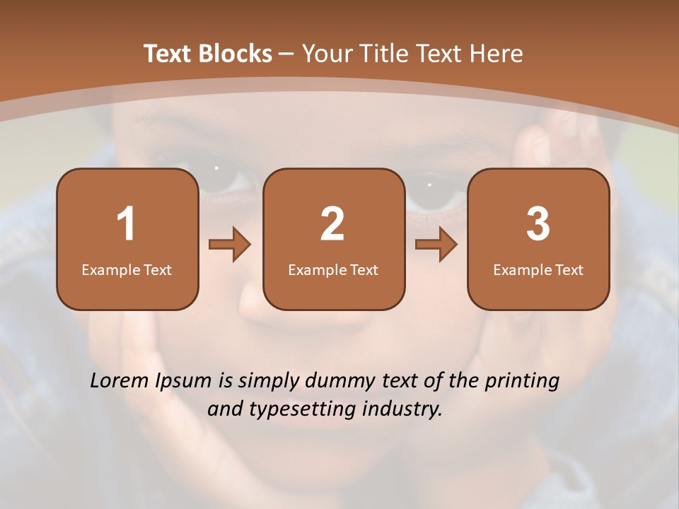 Boy Wondering PowerPoint Template
