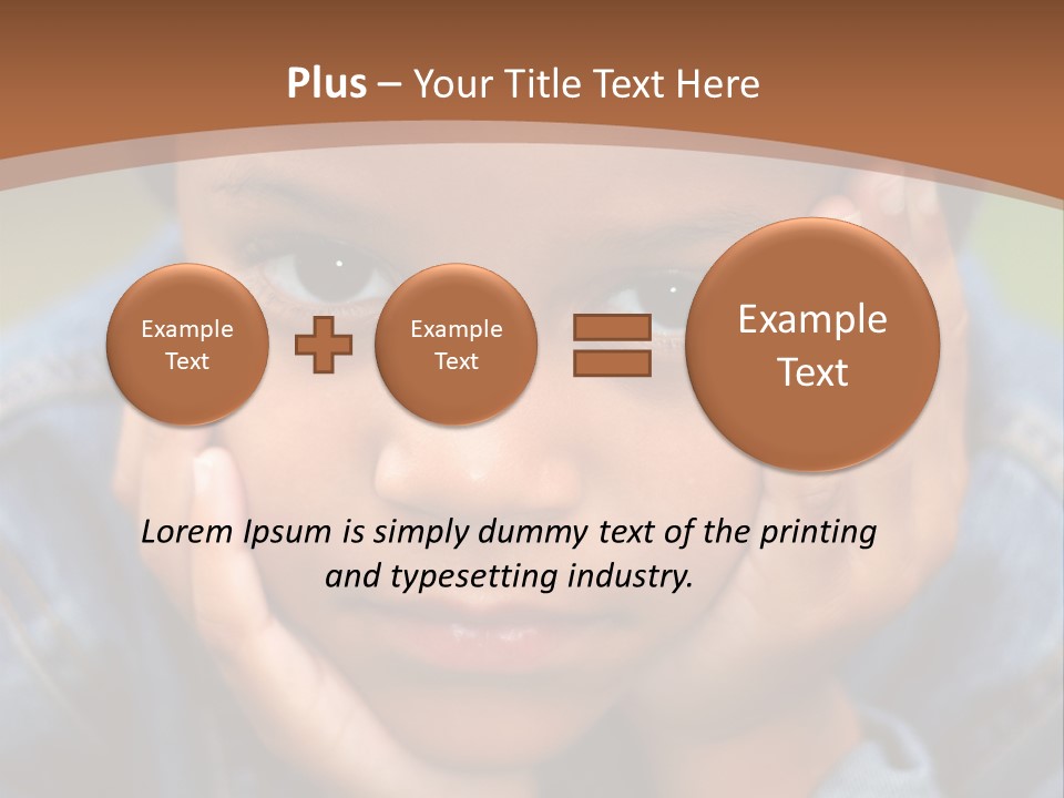 Boy Wondering PowerPoint Template
