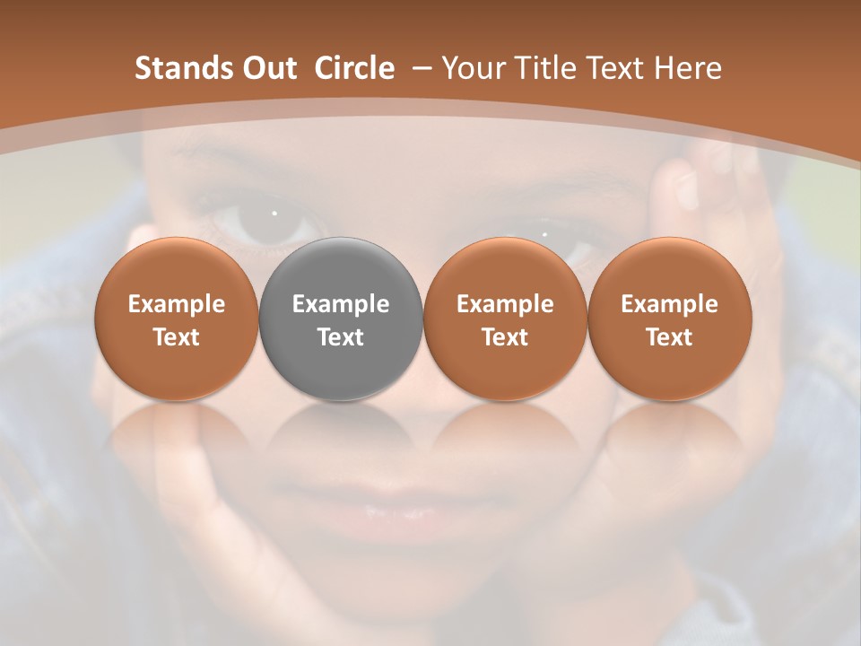 Boy Wondering PowerPoint Template