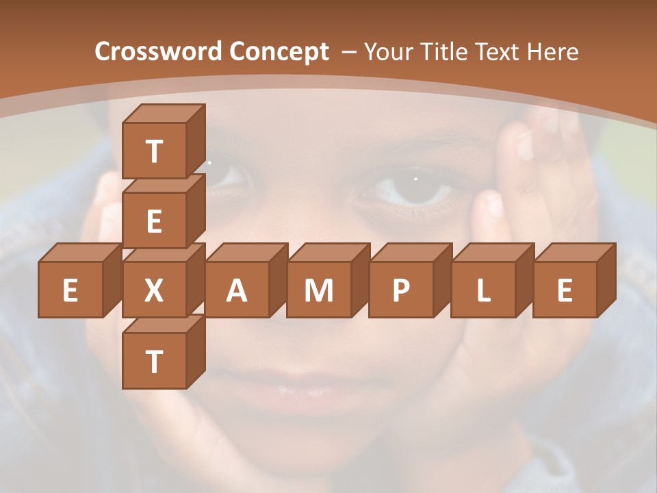 Boy Wondering PowerPoint Template