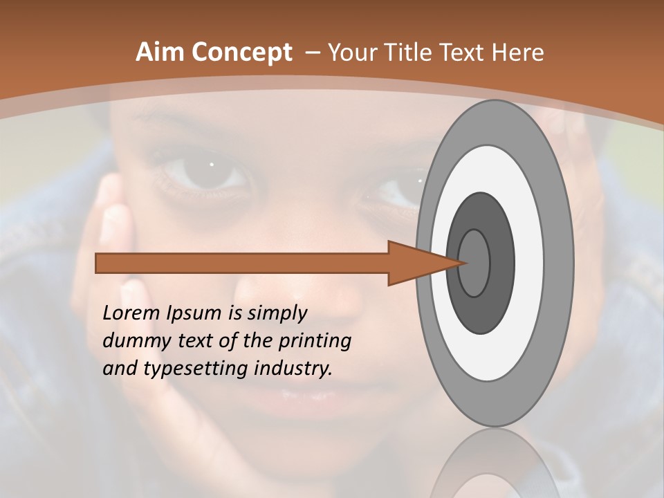 Boy Wondering PowerPoint Template