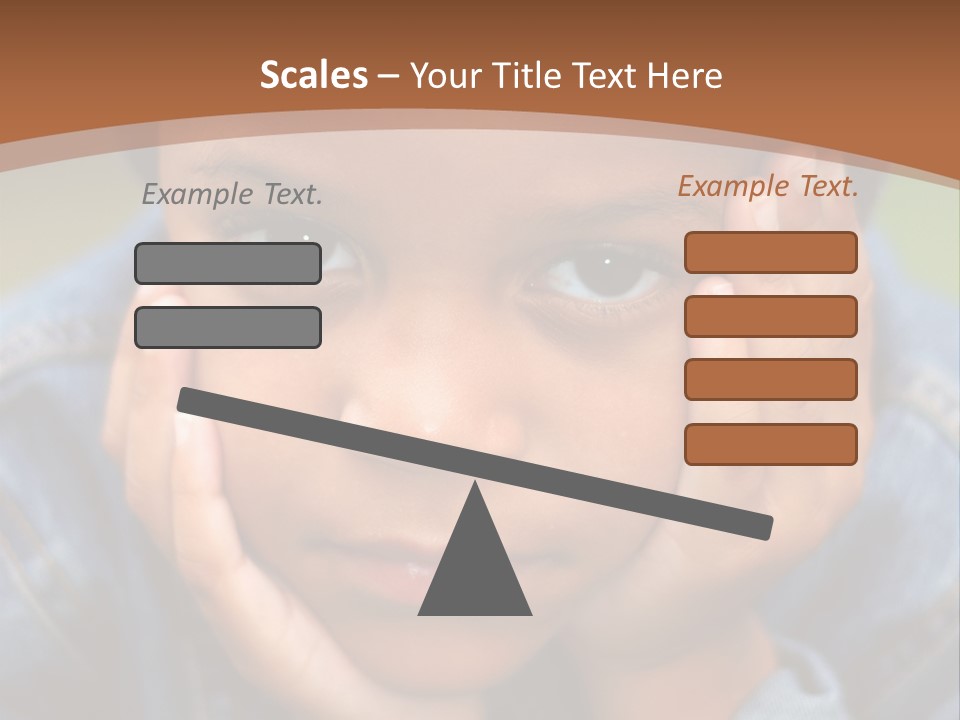 Boy Wondering PowerPoint Template