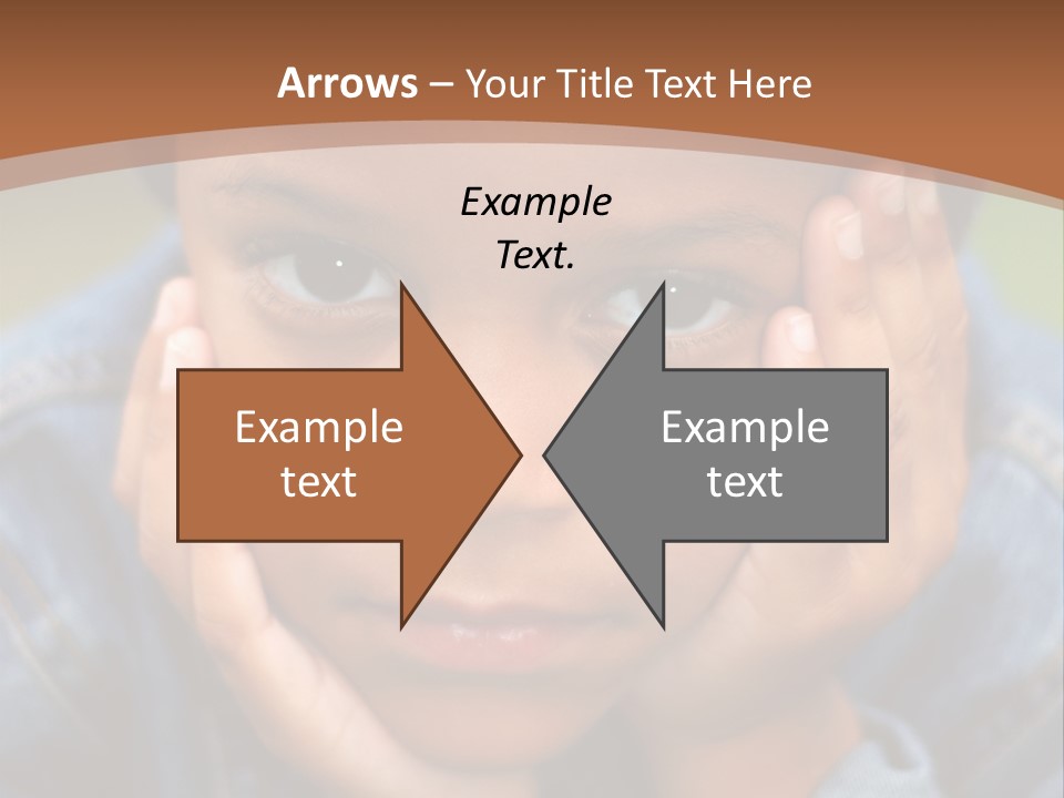 Boy Wondering PowerPoint Template