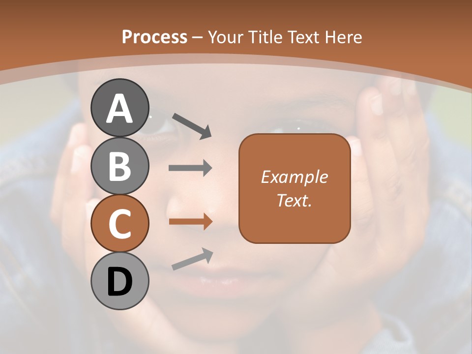 Boy Wondering PowerPoint Template