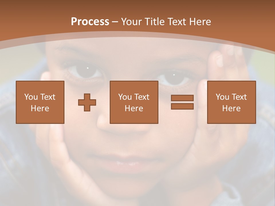 Boy Wondering PowerPoint Template