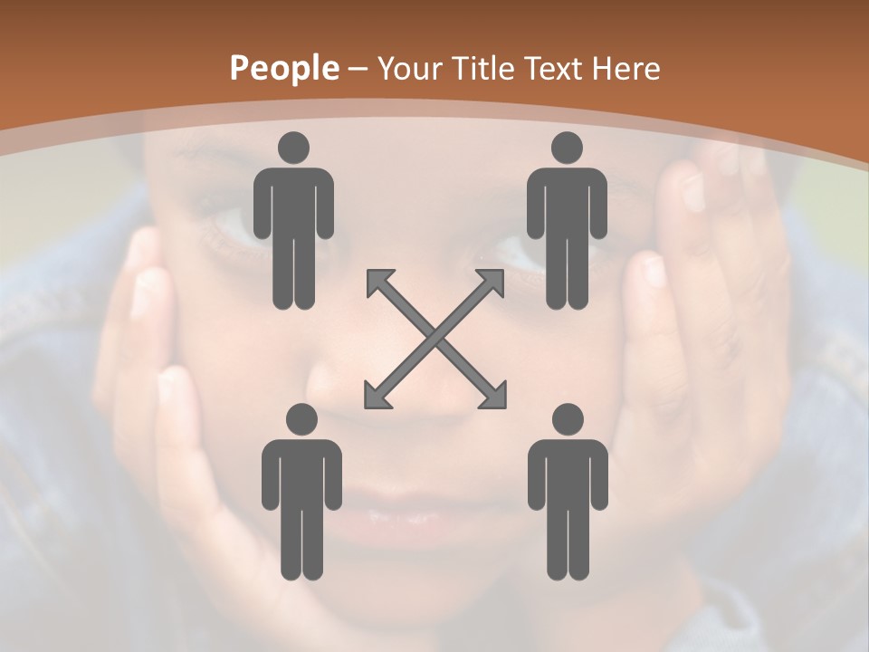 Boy Wondering PowerPoint Template