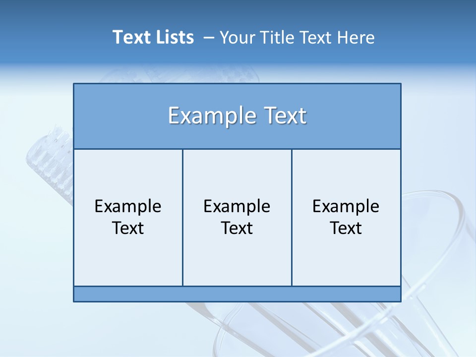 Photo Of Various Toothbrushes In A Glass - Oral Hygiene PowerPoint Template