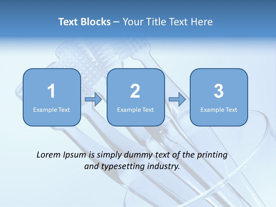 Photo Of Various Toothbrushes In A Glass - Oral Hygiene PowerPoint Template