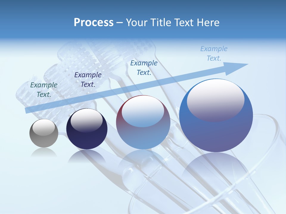 Photo Of Various Toothbrushes In A Glass - Oral Hygiene PowerPoint Template