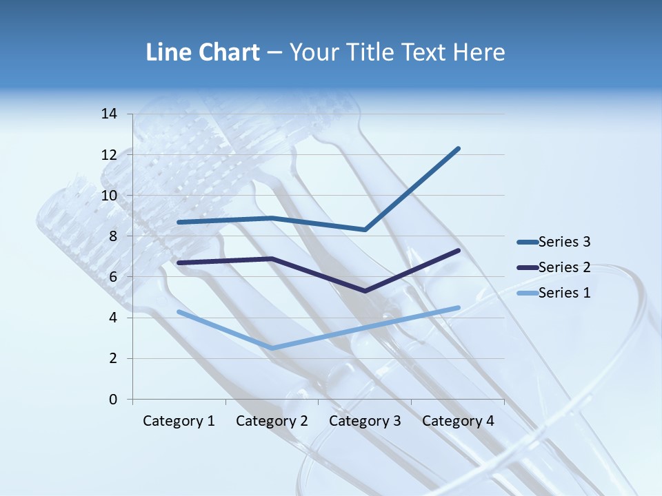 Photo Of Various Toothbrushes In A Glass - Oral Hygiene PowerPoint Template