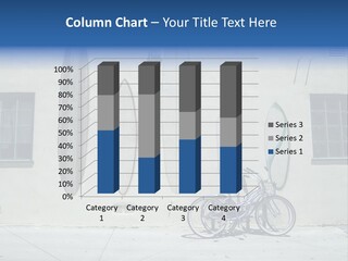 Bicycle At Surf Shop PowerPoint Template