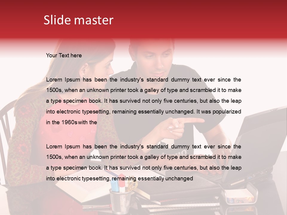 Old Grung White Brick Wall And Moss PowerPoint Template